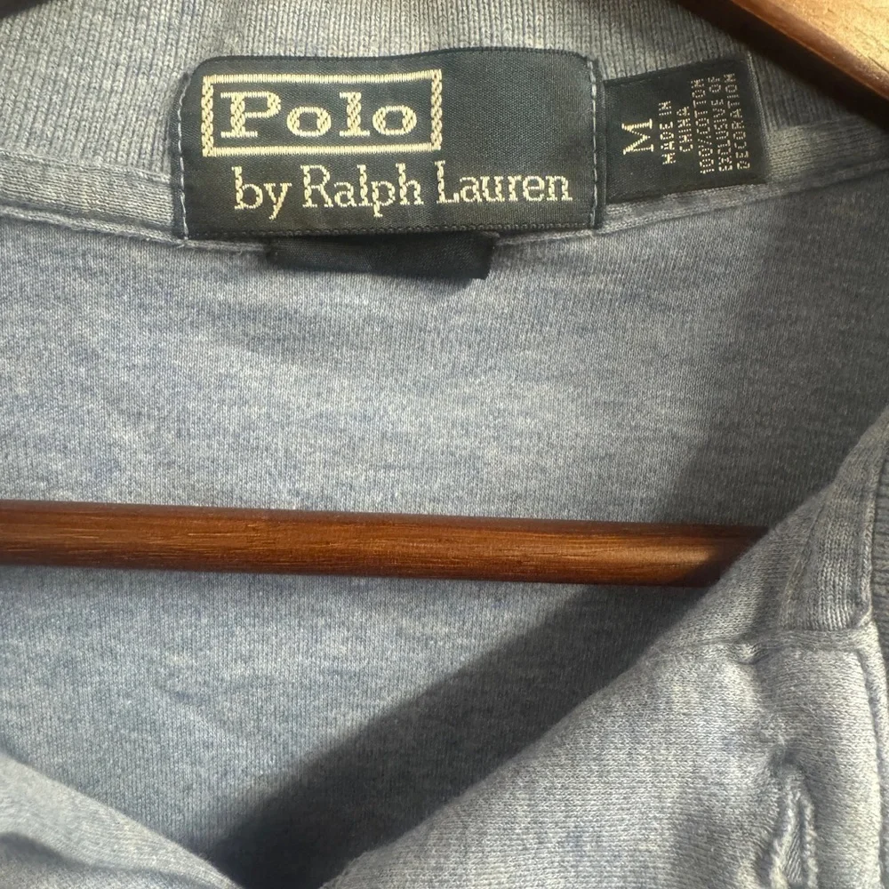 Polo Ralph Lauren Polo Shirt Men’s Medium Blue Classic Fit Short Sleeve